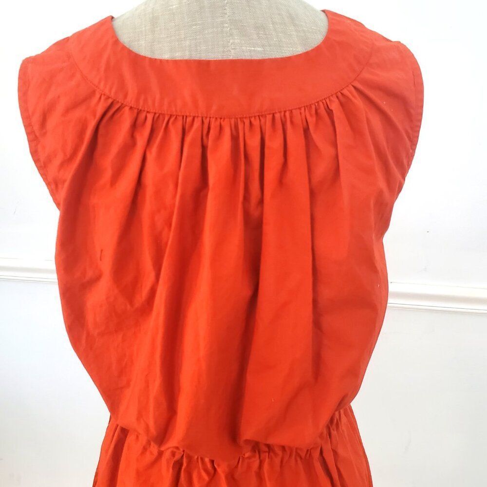 LUCYWILD Garmentory RED Shift DRESS Japanese Cotton  Size XS~ NWOT! ~ RET:$515 - Picture 8 of 15
